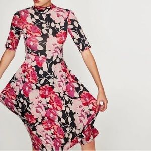 Zara | Floral Dress (worn as maternity dress)